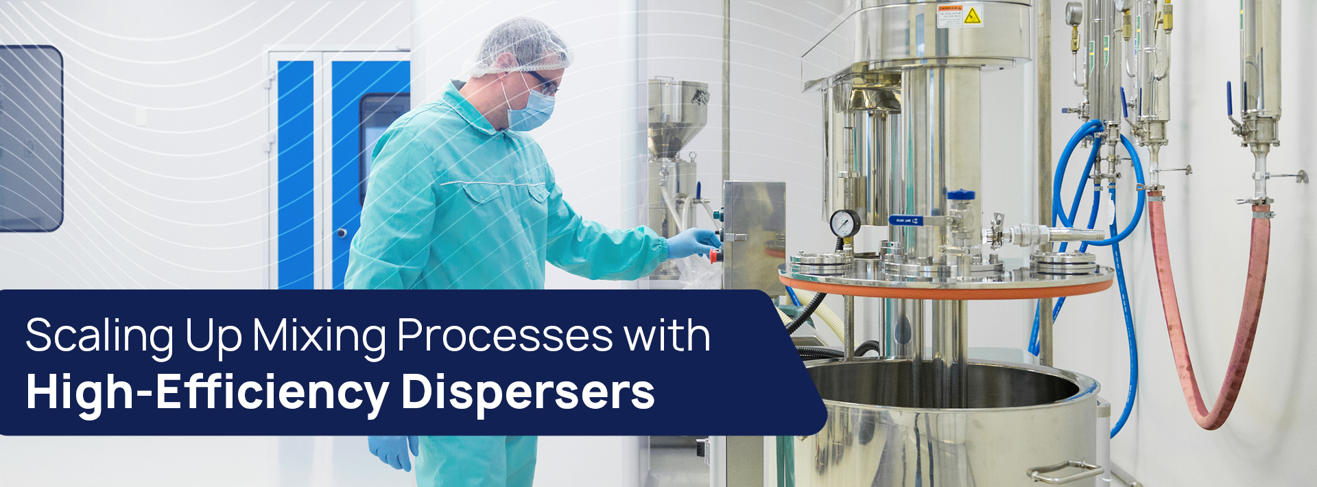 Mixing Processes with High-Efficiency Dispersers